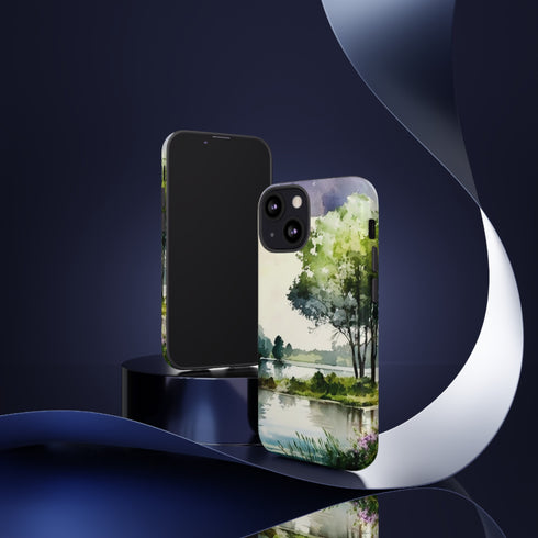 Summer Day by the Lake - Impact Resistant Phone Case
